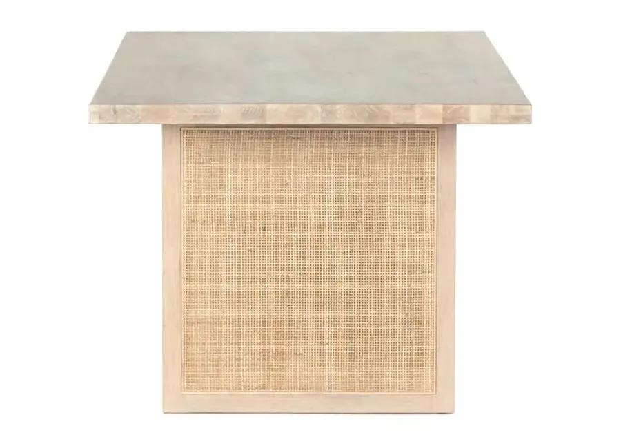 Michaela Cane Rectangular Dining Table