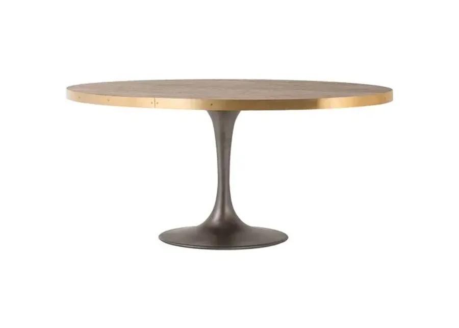 Maddie Oval Tulip Dining Table