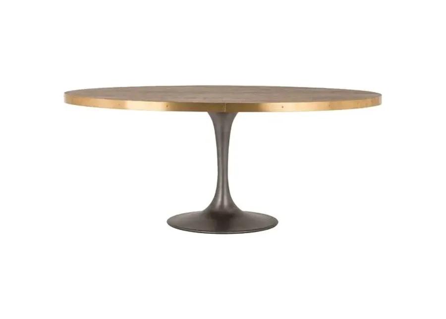 Maddie Oval Tulip Dining Table