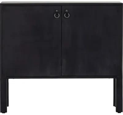 Braxton Bar Cabinet - Black Wash