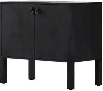 Braxton Bar Cabinet - Black Wash