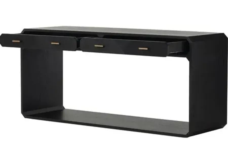 Loren Console Table - Black