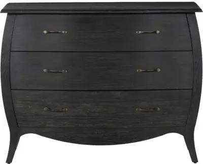 Isabella 3-Drawer Chest - Distressed Black