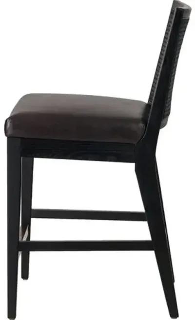 Aimee Cane Armless Counter Stool