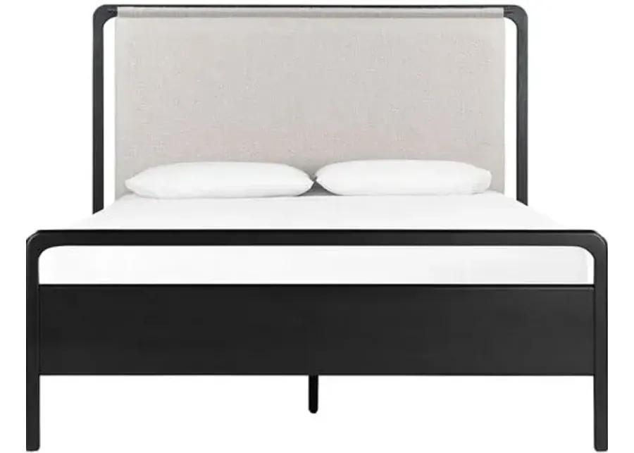 Brixton Boucle Bed - Black