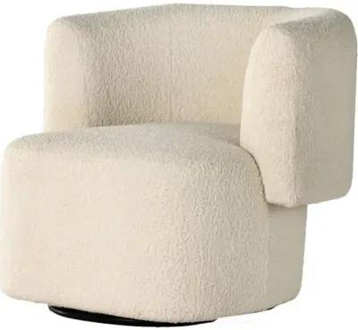 Dori Swivel Chair - Sheepskin Natural