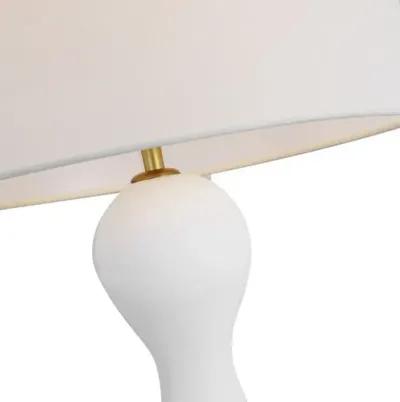 Visual Comfort - Constance Table Lamp - Textured White