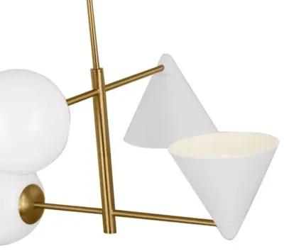 Visual Comfort - Cosmo Medium Chandelier - White