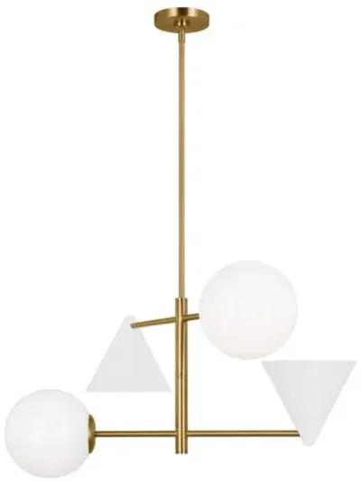 Visual Comfort - Cosmo Medium Chandelier - White