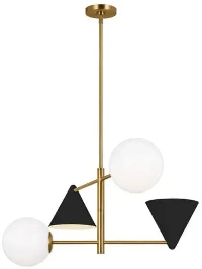 Visual Comfort - Cosmo Medium Chandelier - Black