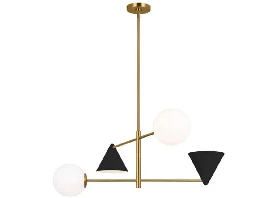 Visual Comfort - Cosmo Large Chandelier - Black