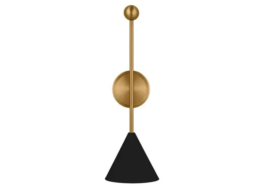 Visual Comfort - Cosmo Large Sconce - Black