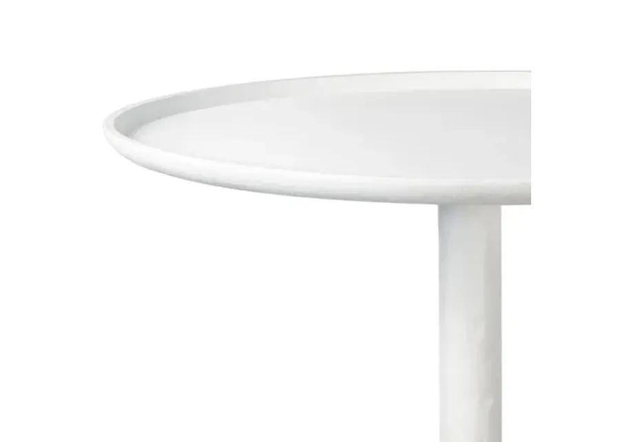 Hope Side Table - Matte White - Regina Andrew