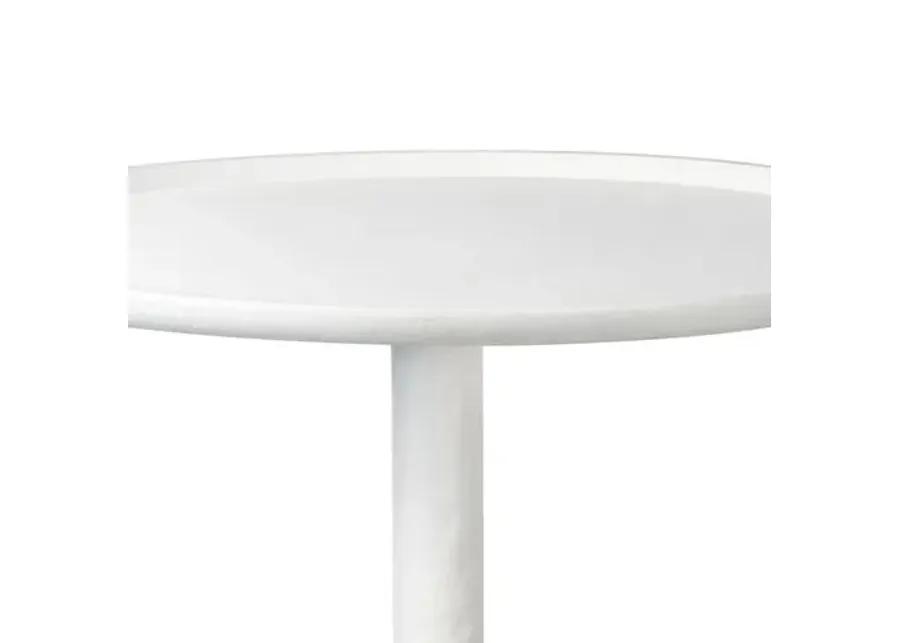 Hope Side Table - Matte White - Regina Andrew