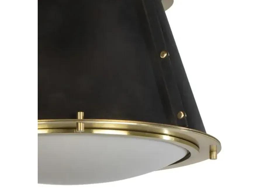 French Maid Flush Mount - Regina Andrew - Black