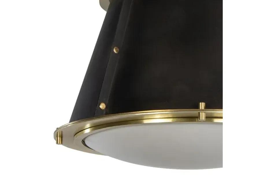 French Maid Flush Mount - Regina Andrew - Black