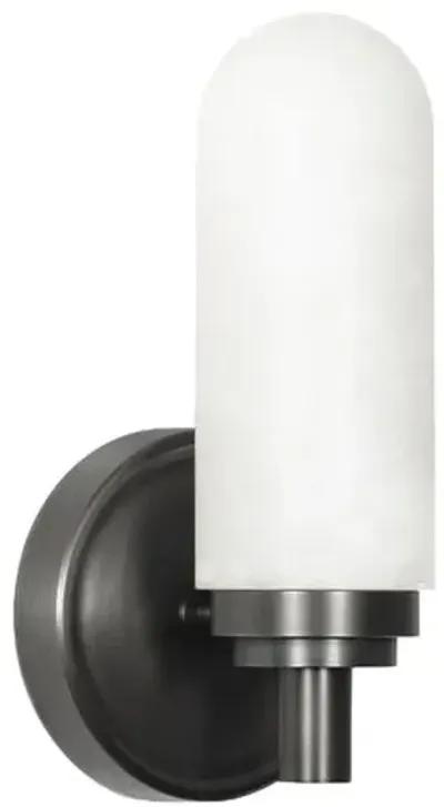 Salon Single Wall Sconce - Regina Andrew - Black