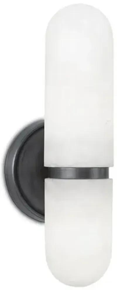 Salon Small Wall Sconce - Regina Andrew - Black