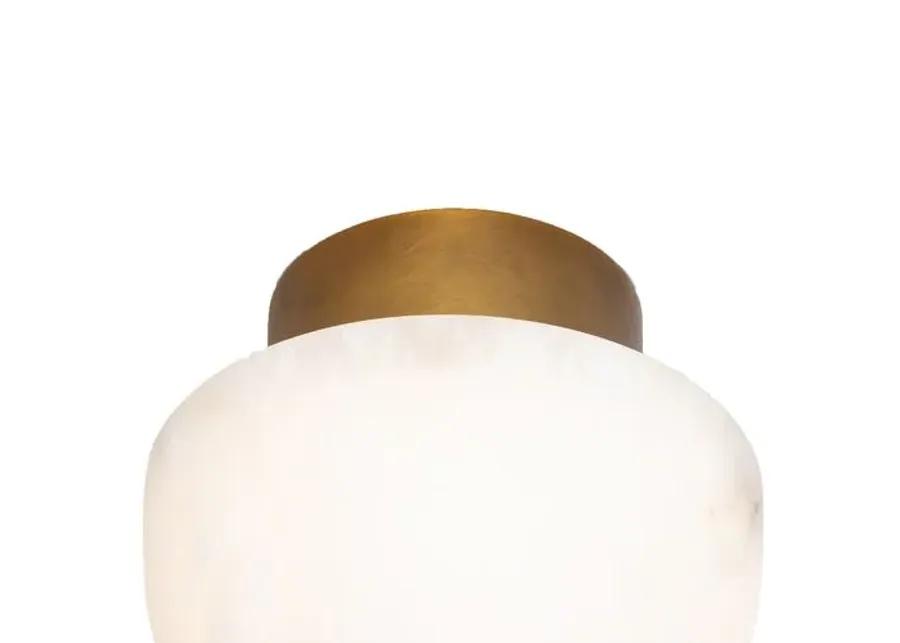 Parker Alabaster Flush Mount - Regina Andrew - Gold