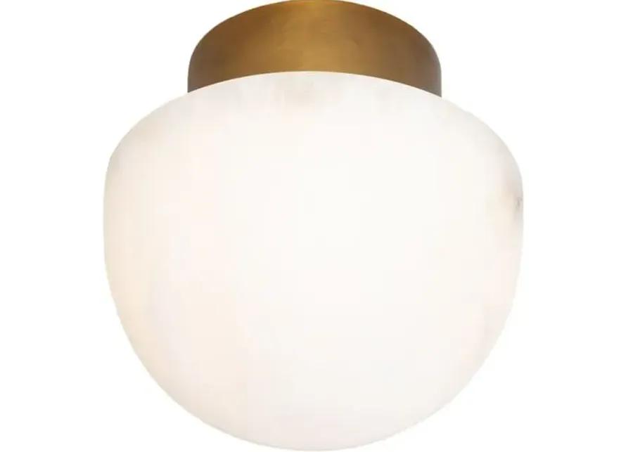 Parker Alabaster Flush Mount - Regina Andrew - Gold