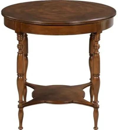 Liam Side Table - Walnut - Brown