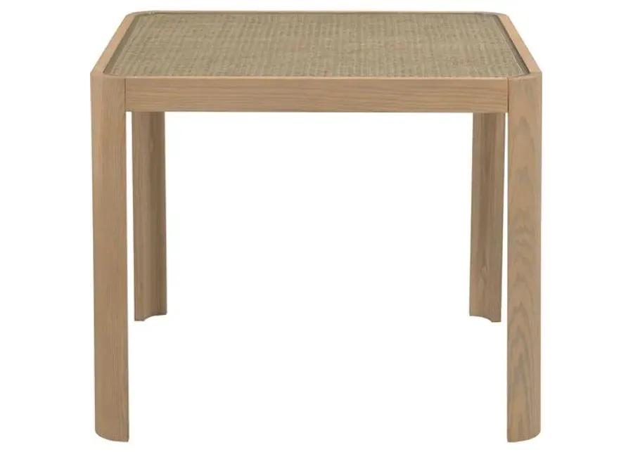 Heidi Cane Game Table - Natural - Brown