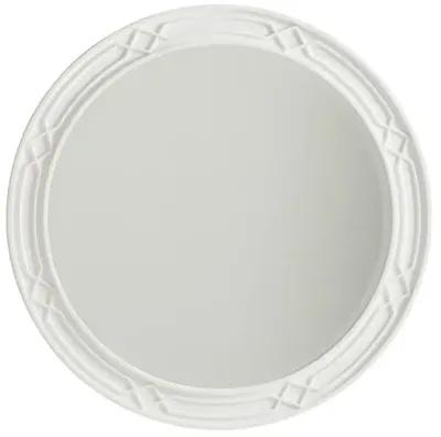 Avondale Carreno Round Mirror - White