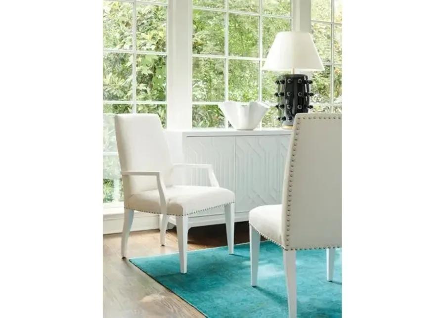 Avondale Darien Upholstered Side Chair - White