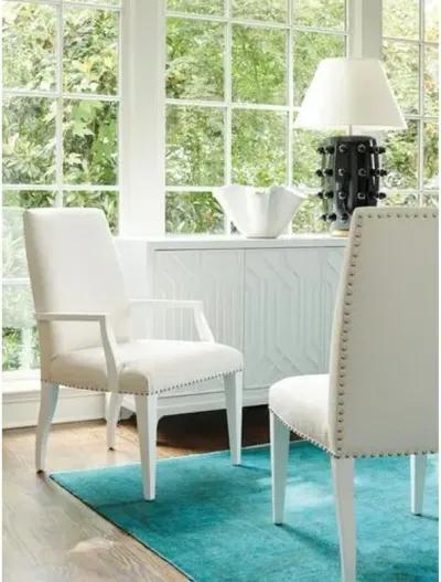 Avondale Darien Upholstered Armchair - White