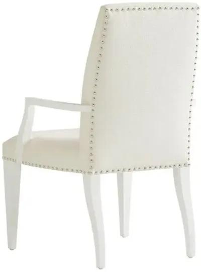 Avondale Darien Upholstered Armchair - White