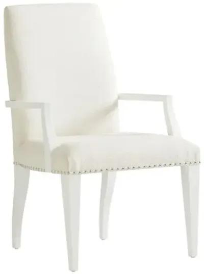 Avondale Darien Upholstered Armchair - White