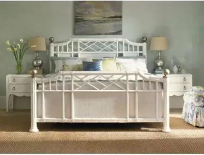 Ivory Key Pritchards Bay Panel Bed - White - Tommy Bahama