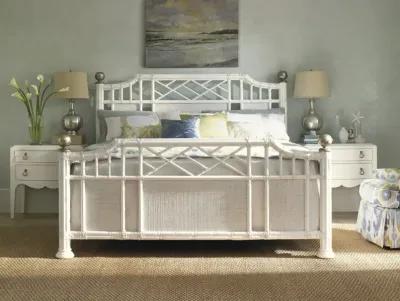 Ivory Key Pritchards Bay Panel Bed - White - Tommy Bahama