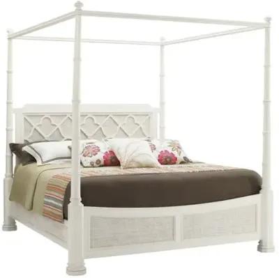 Ivory Key Southampton Adjustable Poster Bed - White - Tommy Bahama