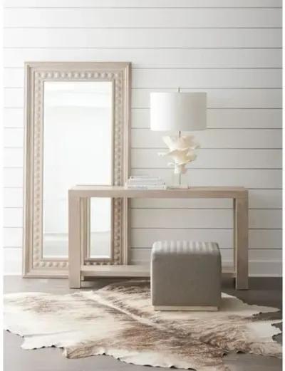 Malibu Carbon Floor Mirror - Warm Taupe - Barclay Butera - Beige