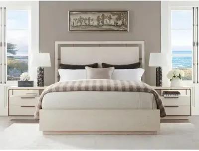 Carmel Post Ranch Panel Bed - Winter-White - Barclay Butera