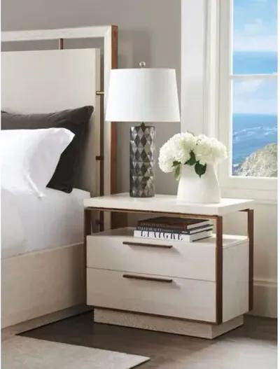 Carmel Malpaso Bachelors Bedroom Chest - Winter-White - Barclay Butera