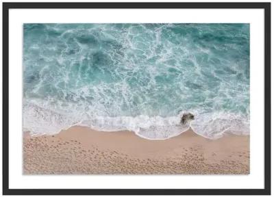 Mexico Shoreline - Cabo - Mexico by Carly Tabak - Black