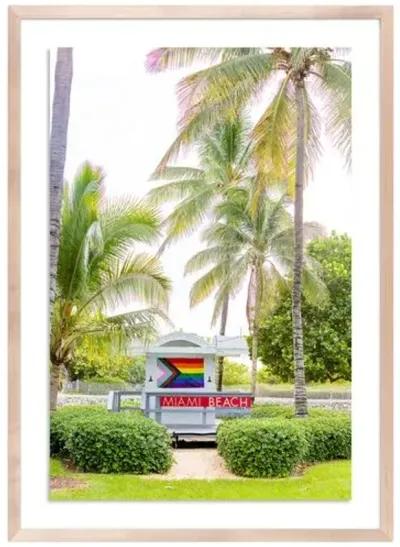 Welcome to Miami Beach - Miami - Florida by Carly Tabak - Clear