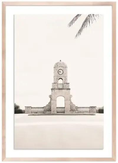 Worth Avenue Clock Tower - Palm Beach - Florida by Carly Tabak - Clear