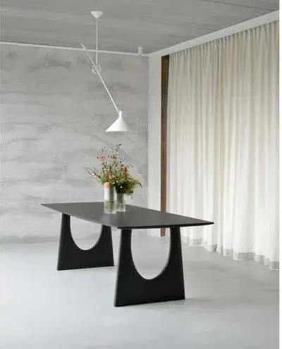 Geometric Dining Table - Black - Ethnicraft