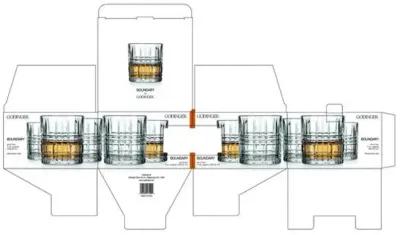 Boundary Double Old Fashion Set - Clear