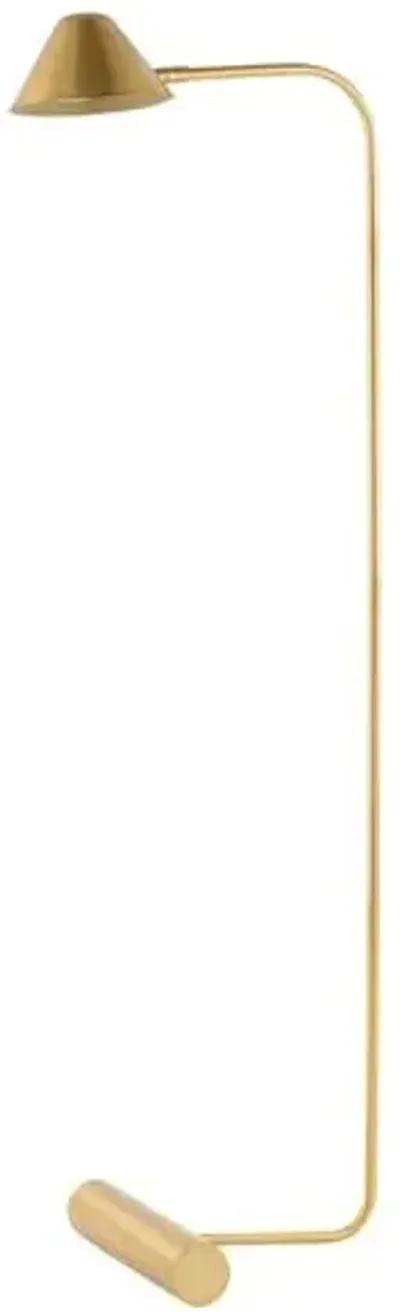 Levi Floor Lamp - Brass Gold