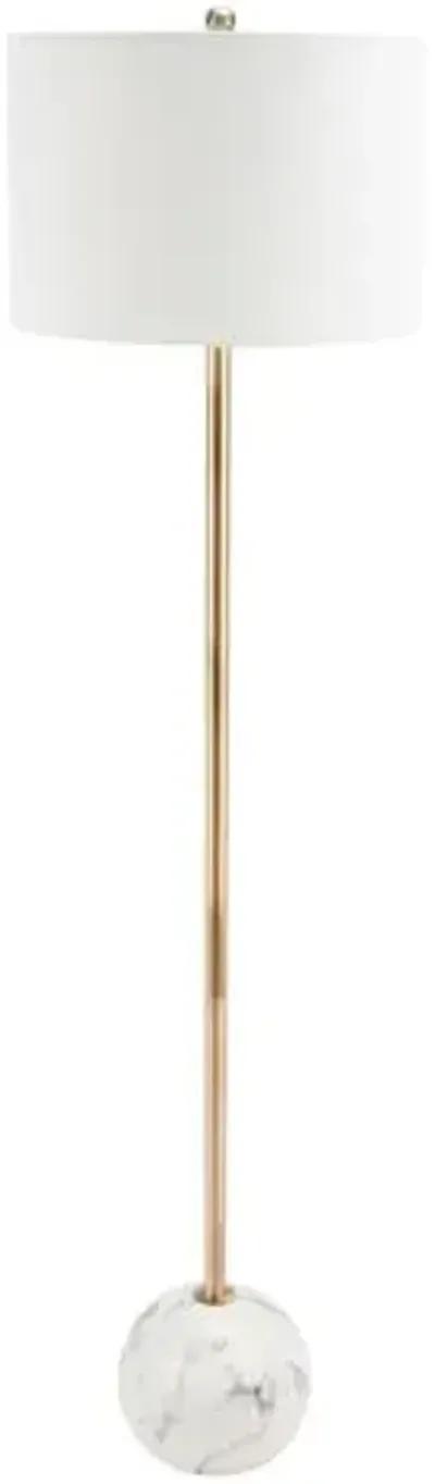 Kayden Marble Floor Lamp