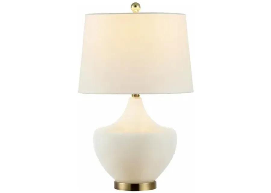 Darcy Table Lamp - White