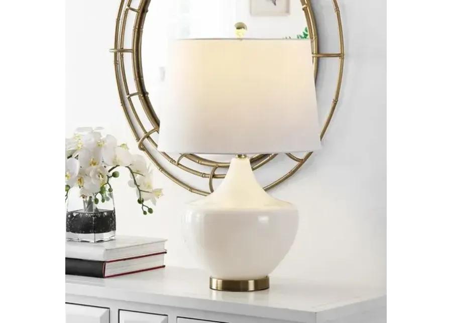 Darcy Table Lamp - White