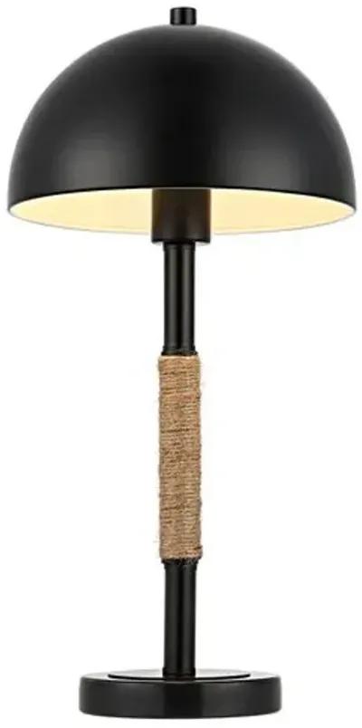 Tatum Dome Table Lamp - Black