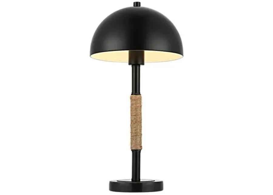 Tatum Dome Table Lamp - Black