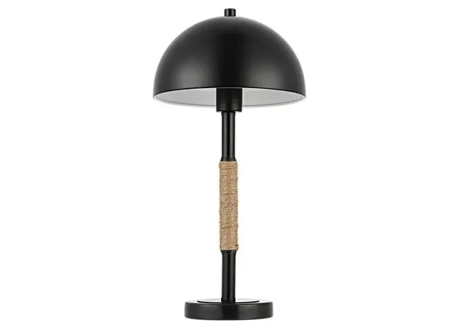 Tatum Dome Table Lamp - Black