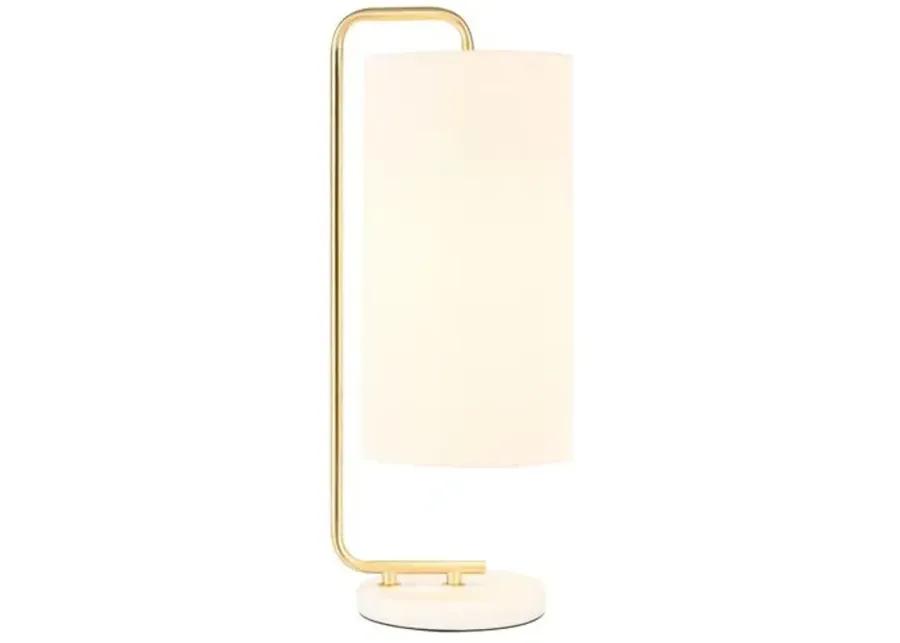 Titus Marble Table Lamp - Gold